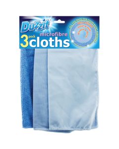 Duzzit Microfibre Cleaning Cloths 3pk