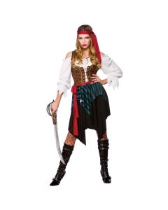 Wicked Costumes Female Caribbean Pirate Large