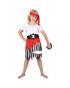 Wicked Costumes Girls High Seas Pirate Girls Medium