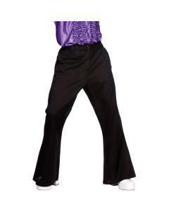 Wicked Costumes Black 70's Flares XLarge