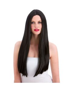 Wicked Costumes Classic Long Black Wig