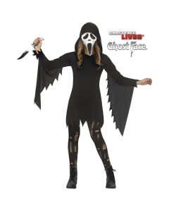 Wicked Costumes Girls Classic Ghost Face Medium