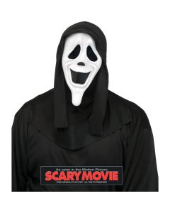 Wicked Costumes Ghost Face Scary Movie Smiley Mask