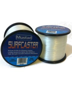 Mustad Surfcaster Monofilament Clear 25lb 0.45mm 612m