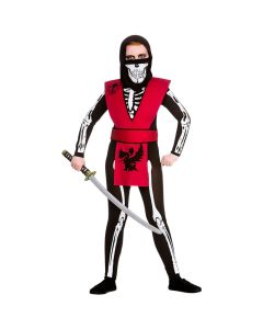 Wicked Costumes Boys Skeleton Ninja Medium