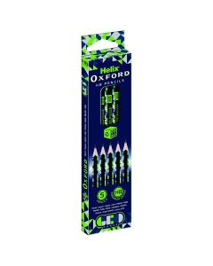 Helix Oxford HB Pencils 5pk