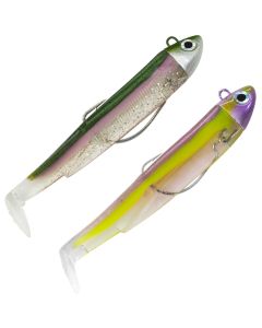 Fiiish Black Minnow NO2 Double Combo Search 90mm 8g Green Morning/Purple Impact