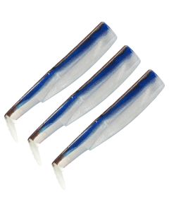 Fiiish Black Minnow NO2 Bodies 90mm Clear Brown 3pk