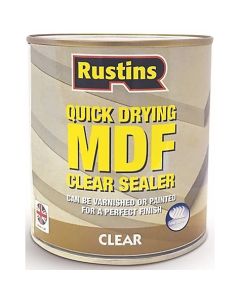 Rustins Quick Drying MDF Clear Sealer 250ml