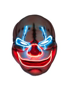 Wicked Costumes EL Big Mouth Creepy Clown Mask