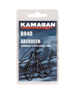 Kamasan B940 Black Aberdeen Classic Hooks 4 10pk