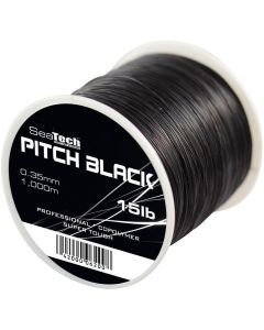 Seatech Pitch Black Monofilament 25lb 0.40mm 590m