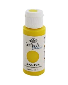 Royal & Langnickel Crafter's Choice Acrylic Paint Pale Yellow 59ml