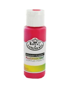 Royal & Langnickel Crafter's Choice Acrylic Paint Fluorescent Cochineal 59ml