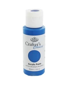 Royal & Langnickel Crafter's Choice Acrylic Paint Fluorescent Cerulean 59ml
