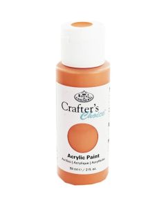 Royal & Langnickel Crafter's Choice Acrylic Paint Pearlescent Orange Red 59ml