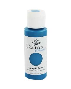 Royal & Langnickel Crafter's Choice Acrylic Paint Pearlescent Blue 59ml