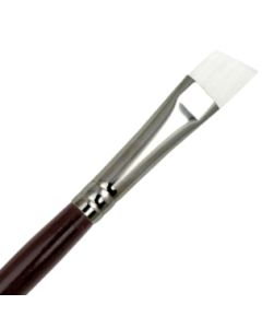 Royal & Langnickel White Taklon Angular Artist Brush Size 1/8"