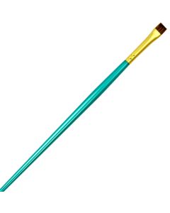 Royal & Langnickel Menta Series 78 Synthetic Sable Bristle Chisel Blender Artists Brush Size 6