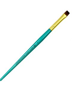 Royal & Langnickel Menta Series 78 Synthetic Sable Bristle Chisel Blender Artists Brush Size 8