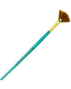 Royal & Langnickel Menta Series 78 Synthetic Sable Bristle Fan Artists Brush Size 2