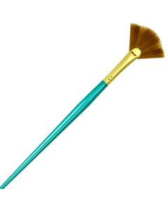 Royal & Langnickel Menta Series 78 Synthetic Sable Bristle Fan Artists Brush Size 6