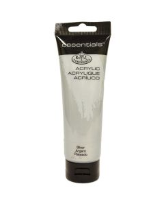 Royal & Langnickel Essentials Acrylic Paint Silver 120ml