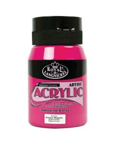 Royal & Langnickel Essentials Acrylic Paint Primary Magenta 500ml