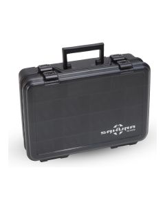 Sakura SK-9380 Black/Smoke ABS Tackle Box 38x27x12cm
