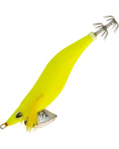 Sakura Stingray Soft Squid Jig #3.5 105mm 21.2g Glow Banana