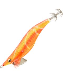 Sakura Stingray Soft Squid Jig #3.5 105mm 21.2g Red Glow Brilliant Orange