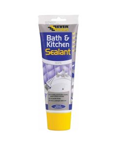 Everbuild Bath & Kitchen Sealant Easi Squeeze White 200ml