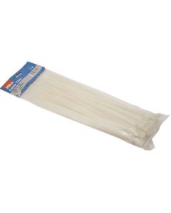Hilka Cable Ties White 300mm 50 Piece