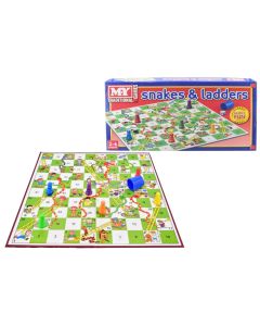 M.Y Traditional Snakes &amp; Ladders Board Game