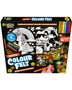 Kreative Kids Super Colour Velvet Art Kit