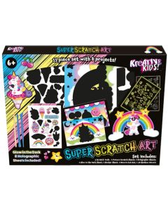 Kreative Kids Super Scratch Art 11 Piece Set