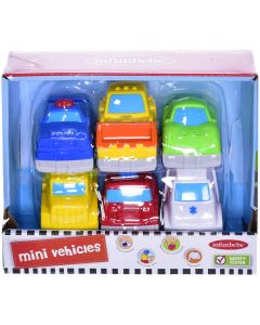 Infunbebe Mini Vehicles 6pk