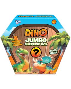 KandyToys Dino Jumbo Surprise Box