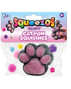 KandyToys Squeezos Fluffy Cat Paw Squishies