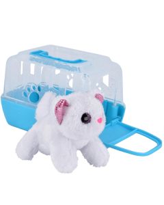 KandyToys Plush Cat In Kitty Carrier