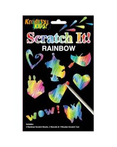 Kreative Kids Scratch It! Rainbow Art Pack