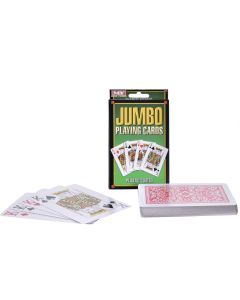 M.Y Jumbo Playing Cards Plastic Coated