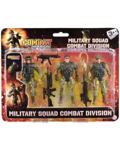 Combat Mission Military Squad Combat Division Action Figures
