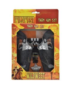 Wild West Cowboy Twin Gun Playset