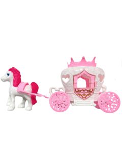 KandyToys My Fairy Tale Pony &amp; Carriage Set