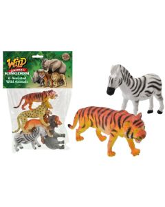 KandyToys Wild Animal Kingdom Assorted Wild Animals 6pk