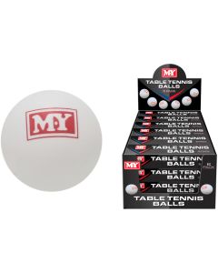 M.Y Table Tennis Balls 6pk