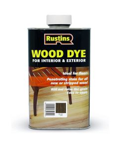 Rustins Wood Dye Walnut 1L