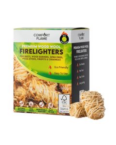 Premium Wood Wool Firelighters 300g