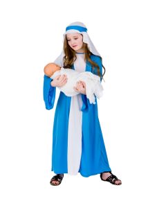 Wicked Costumes Girls Mary Nativity Costume Medium